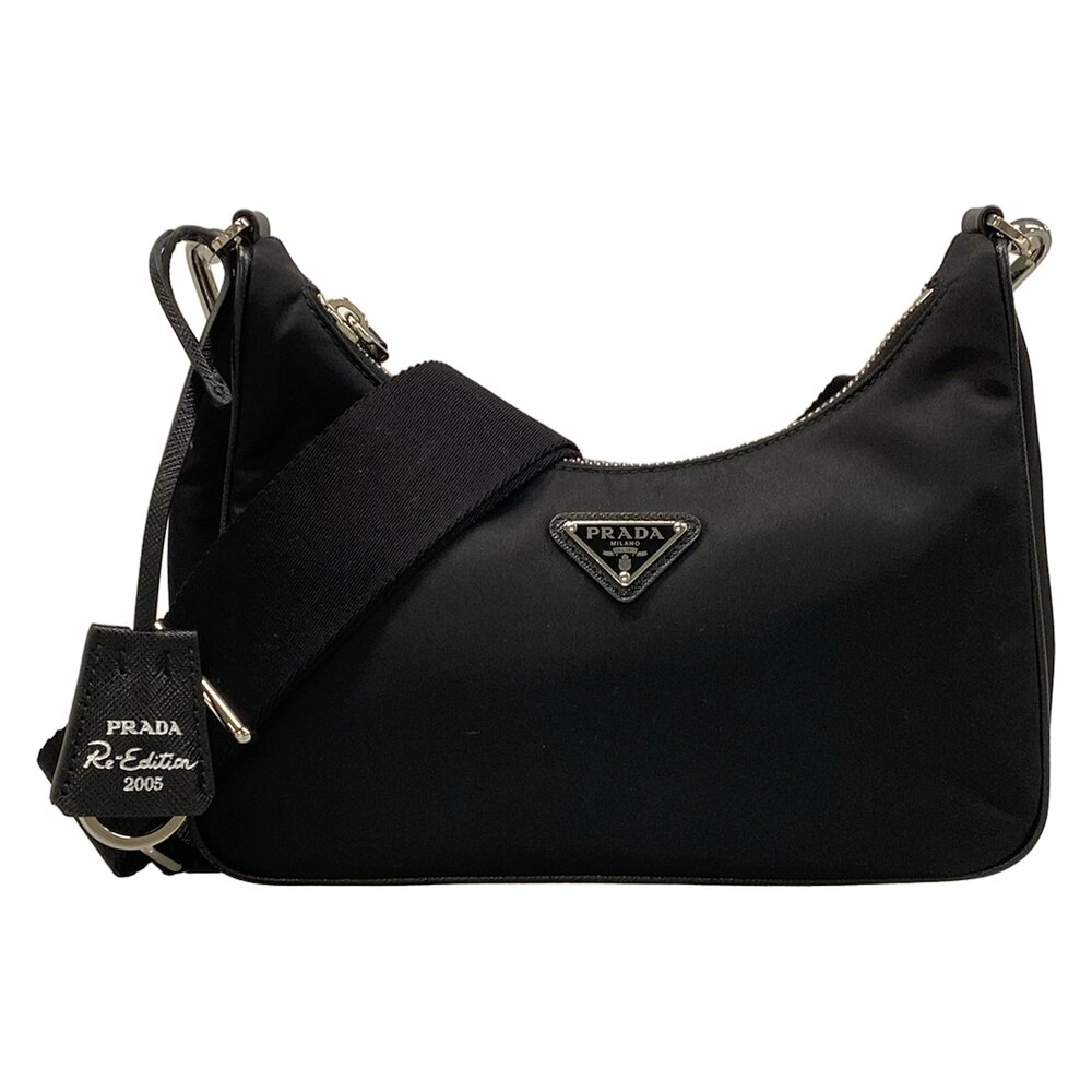 Prada Re-Edition 2005 Re-Nylon Bag Shoulder Bag Nylon Saffiano Leather